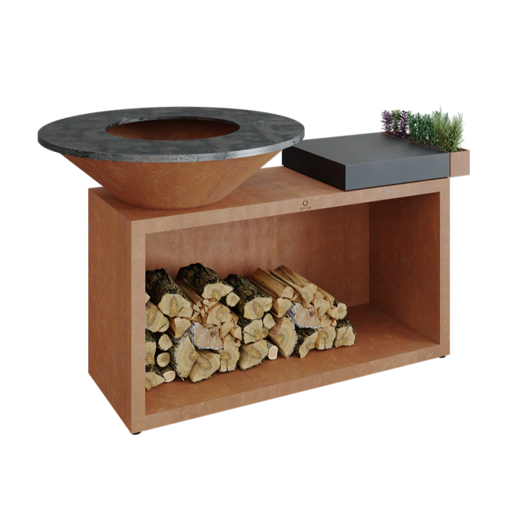 gratar-ofyr-corten-100-sd-cu-masa-de-lucru-oi-100-cd